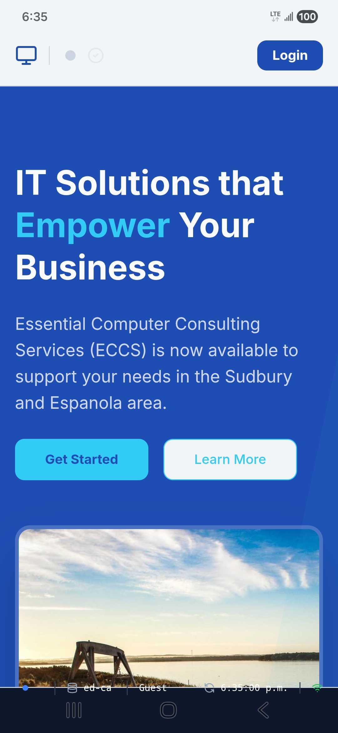ECCS App Interface